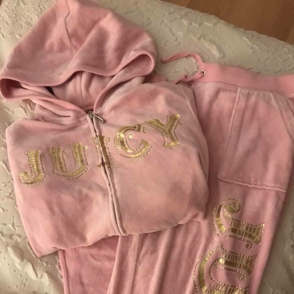 Velour jogging suit
